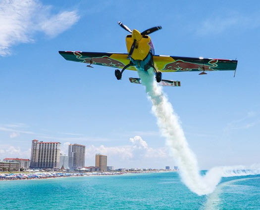 Kevin Coleman with Red Bull Air Force