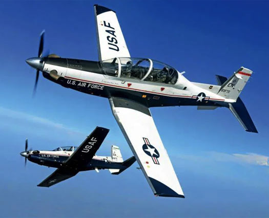 USAF_Texan_V1 U.S. Air Force T-6 Texan IIs